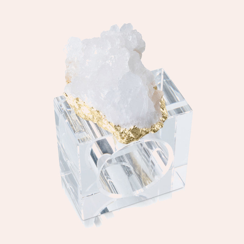 Geode Napkin Rings (set of 4)
