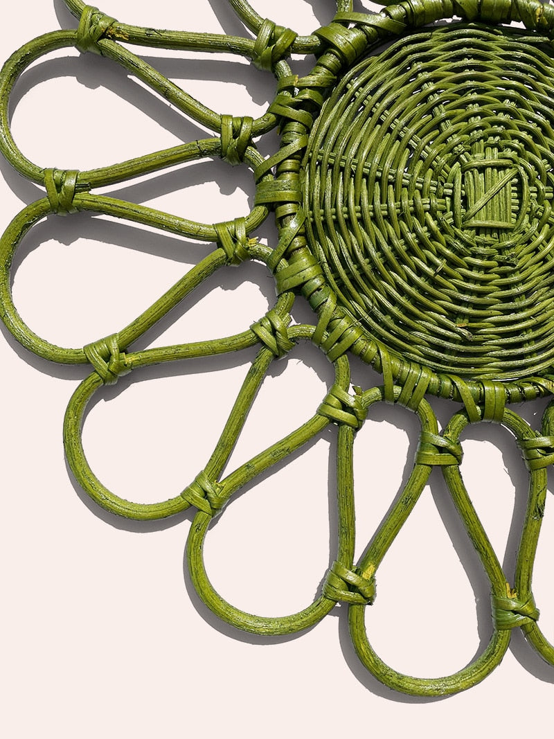 Forest Loop Rattan Placemat (set of 4)
