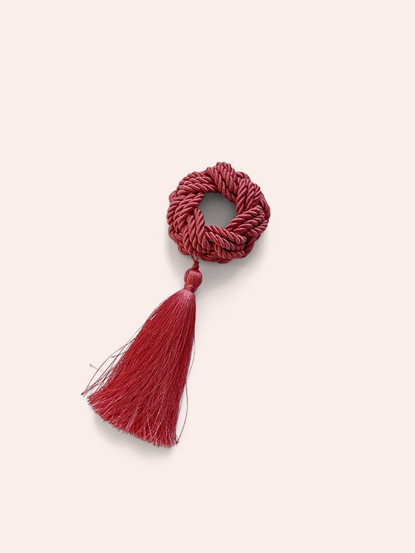 Pink Coral Napkin Rings (set of 4)
