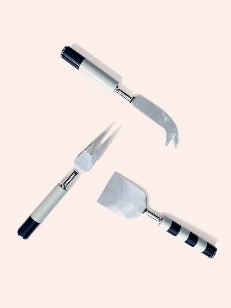 Mono Resin Cheese Knives (3 piece set)