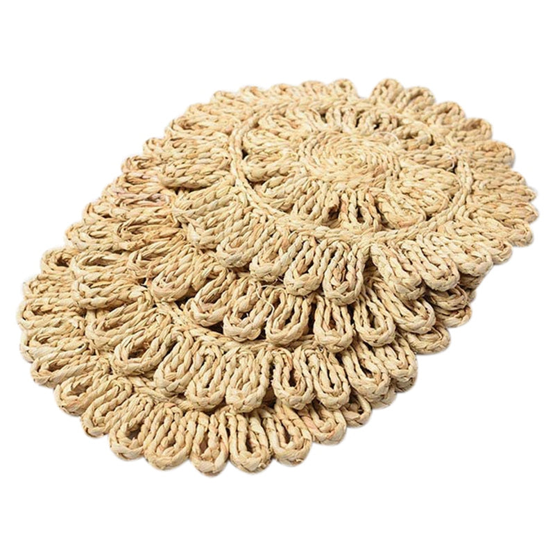 Natural Corn Husk Placemat (set of 4) – Heritage & Leopard Ltd.