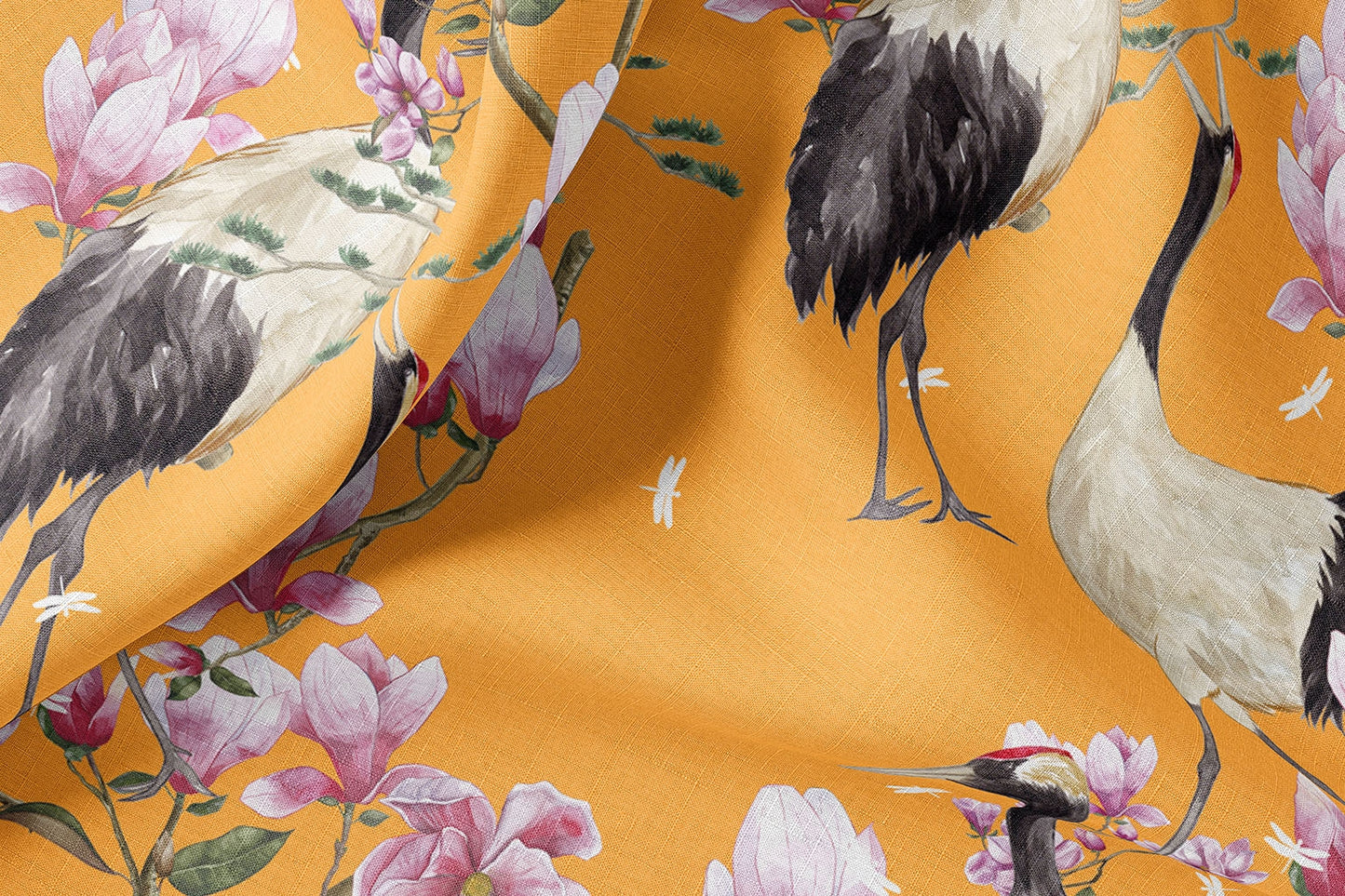 Crane & Blossom Tablecloth